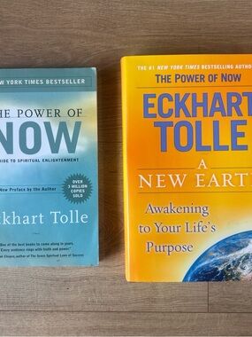 Eckhart Tolle Books - The Power of Now & A New Earth